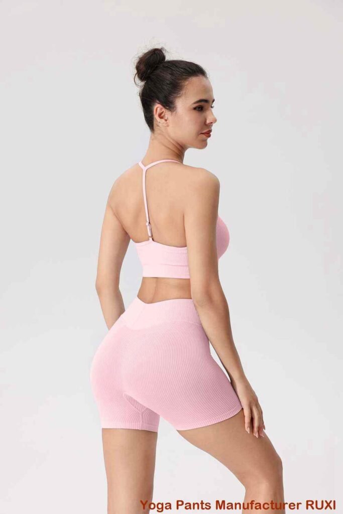 Kurze Sport Leggings für Damen mit hoher Leistung Ruxi