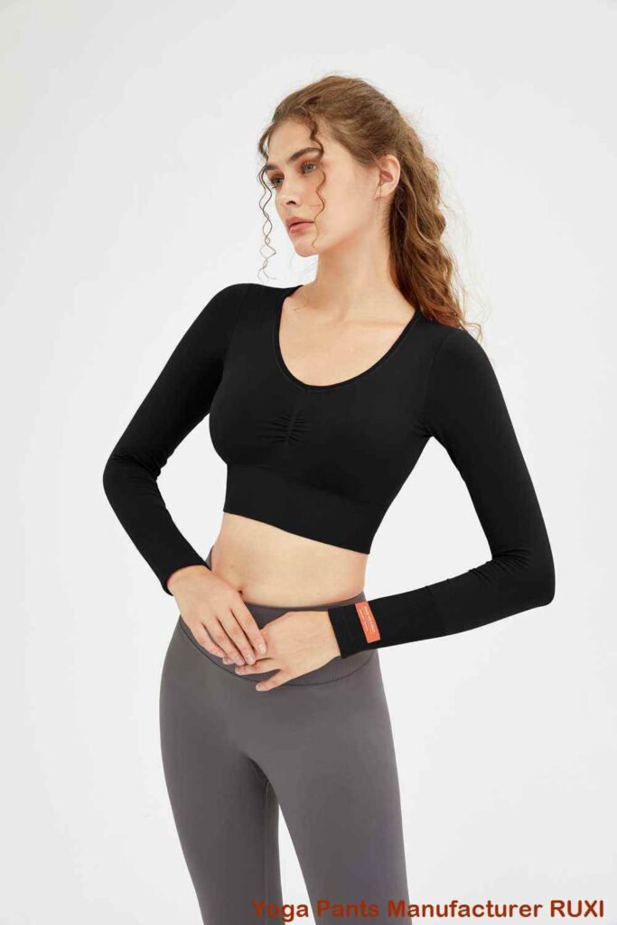 Bequeme dehnbare Schwangerschafts Yogahose Ruxi ch10