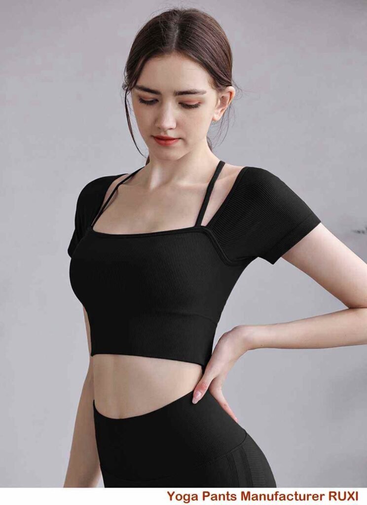 Mesh Fitness Leggings für Damen atmungsaktiv stylisch Ruxi