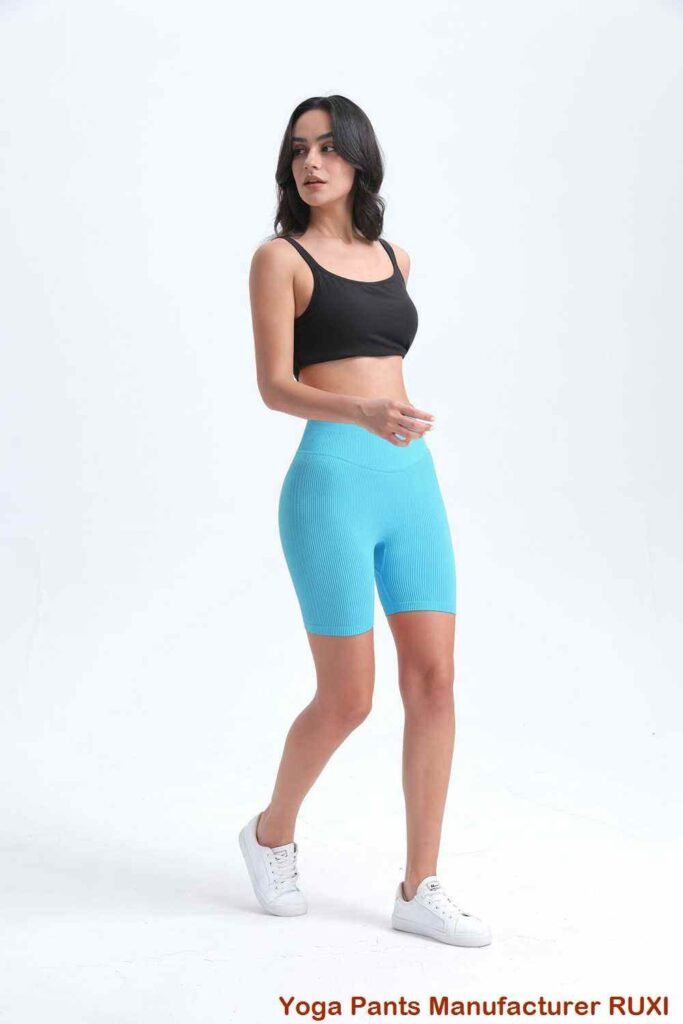 Mesh Yoga Shorts atmungsaktiv bequem für Aktivkleidung