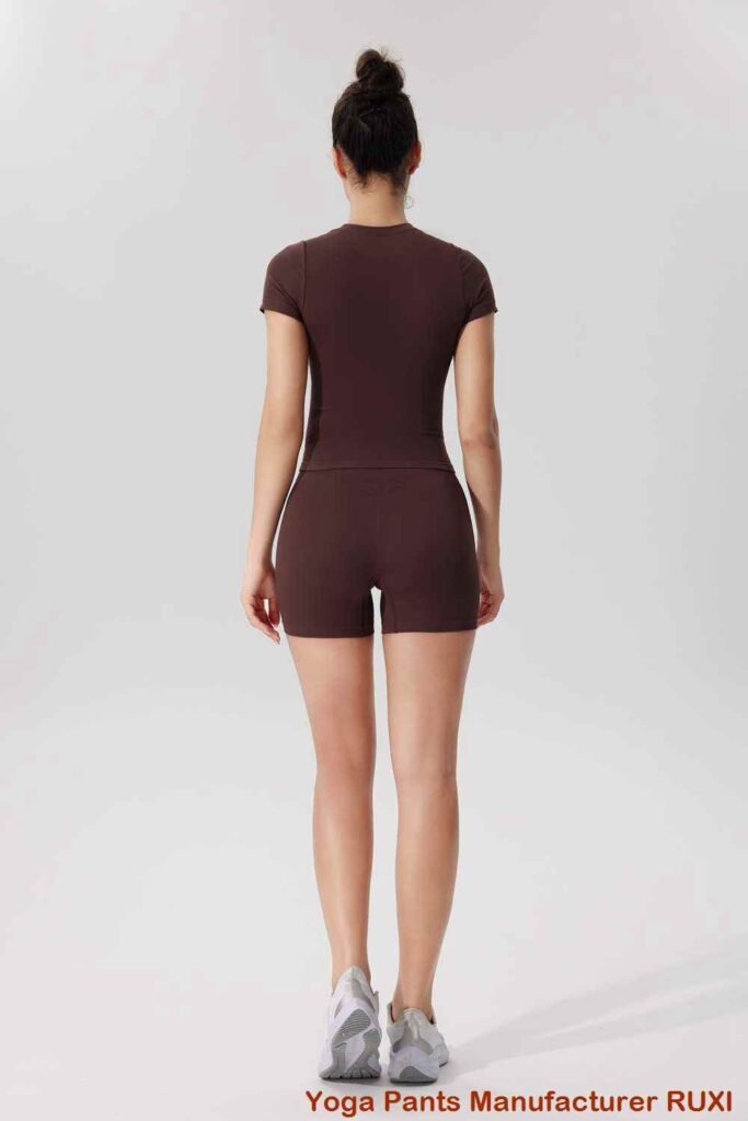 Beste Yoga Bike Shorts für Frauen hohe Taille bequem Ruxi