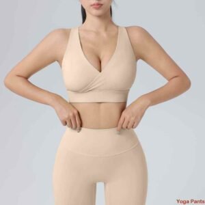 Neonfarbener Sport BH mit hohem Halt leuchtende Farbe Ruxi