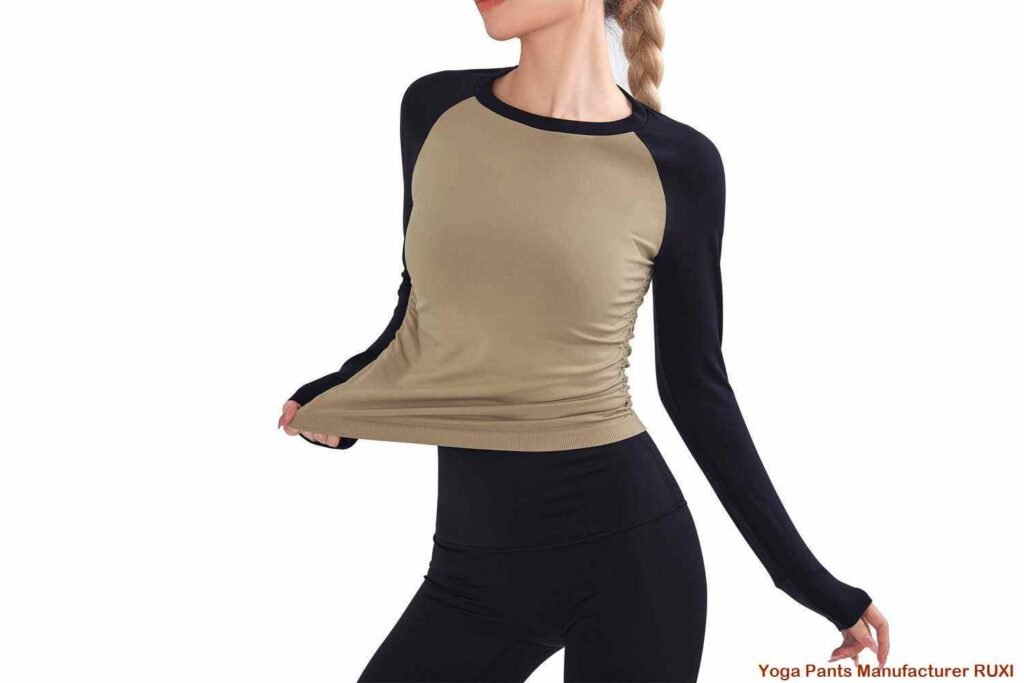 Sportliche Hose mit weitem Bein für Damen bequeme Passform