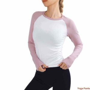 Weißes kurzes Workout Top für Damen Ruxi ch945