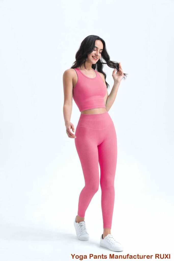 Booty Scrunch Leggings für Damen Yogahose mit hoher Taille