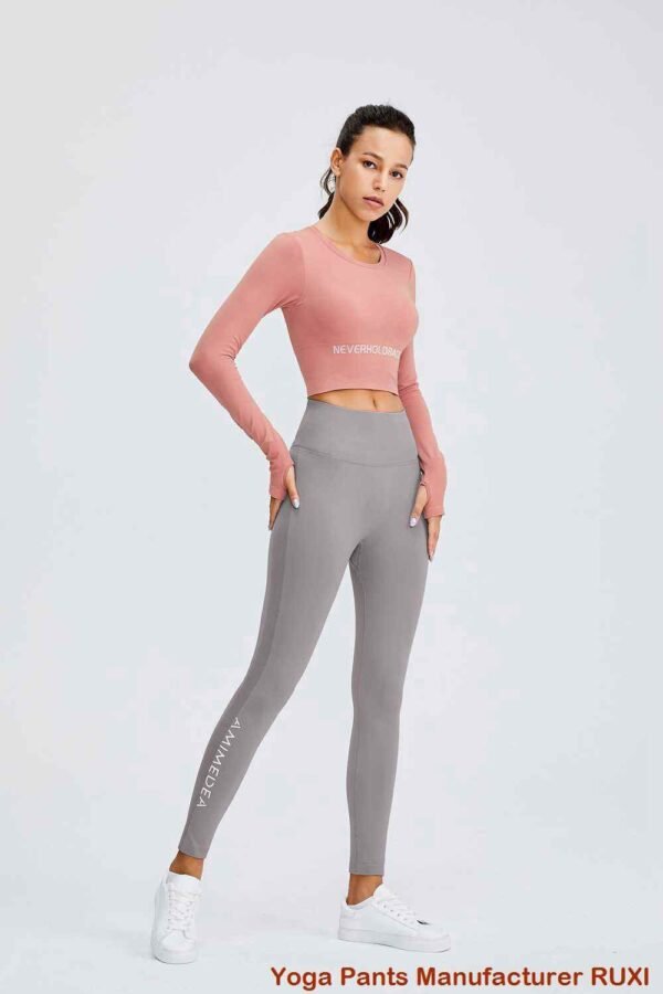 Ultraweiche dicke Yogahose für Damen mit hoher Taille Ruxi