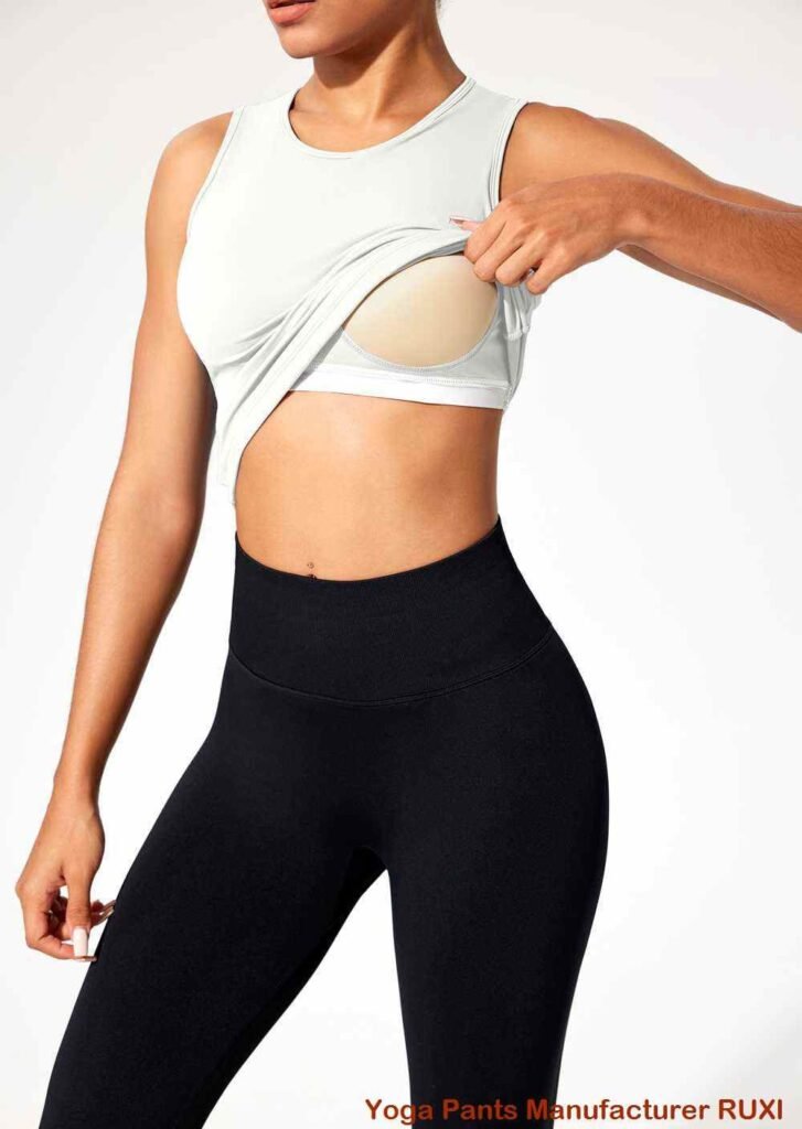 Yoga Tops für große Brüste stützend stilvoll Ruxi ch625
