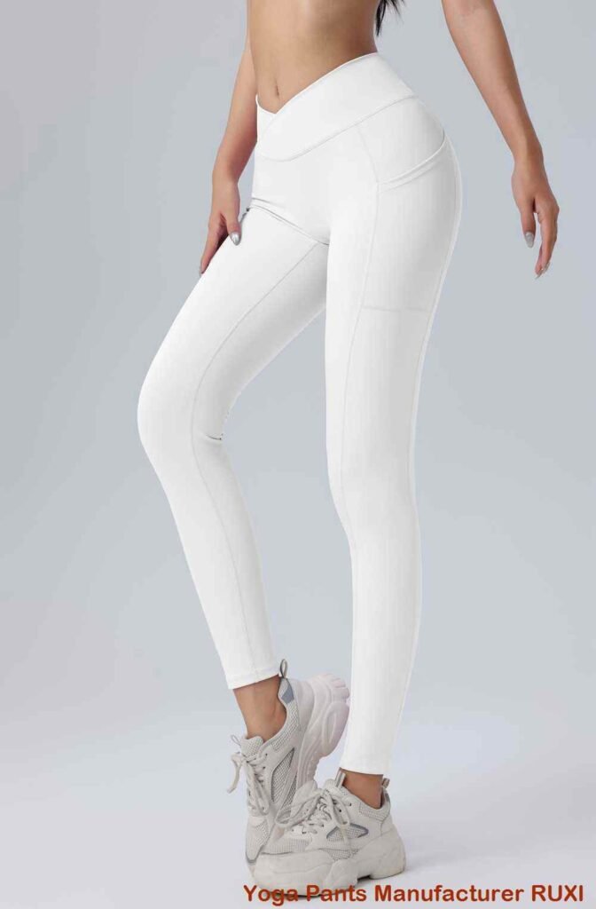 Glänzende Workout Leggings Hochleistungs Activewear Ruxi