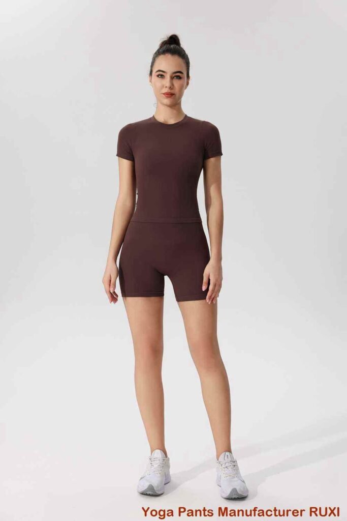 Scrunch Bum Gym Shorts für Damen Ruxi ch173