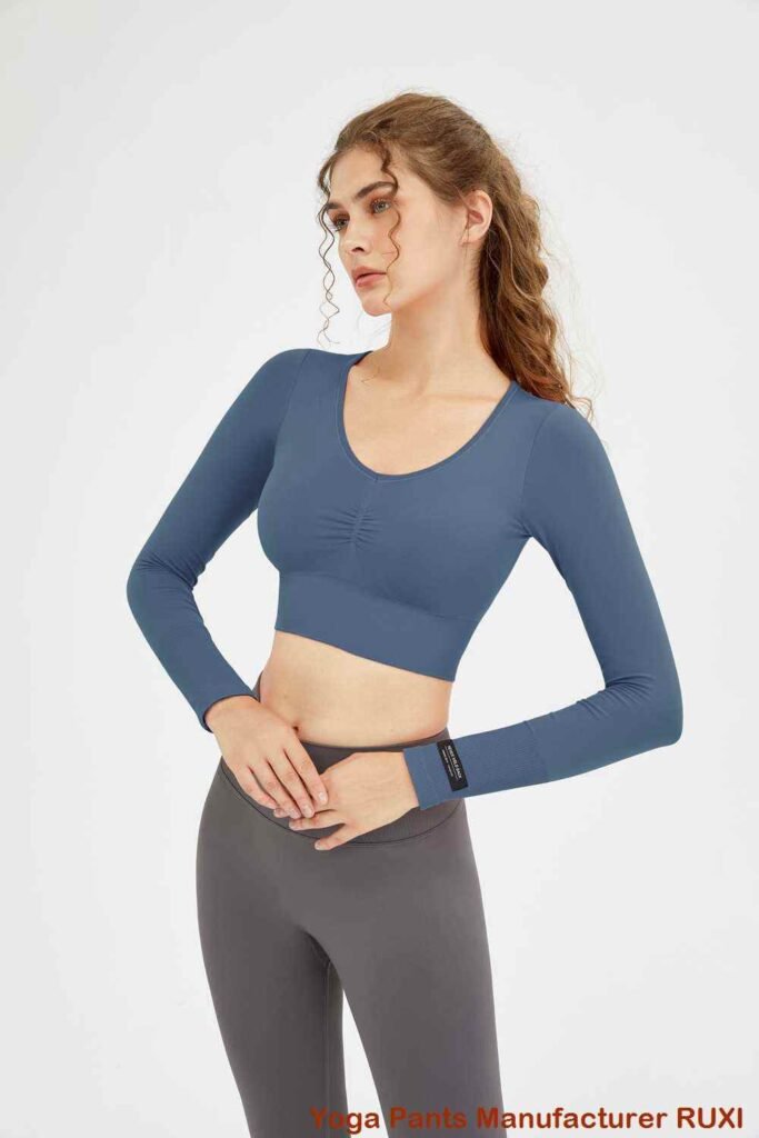 Lange Flare Leggings stilvoll und bequem Ruxi ch106