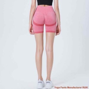 Gerippte Schlag Yogahose für Damen Ruxi ch859