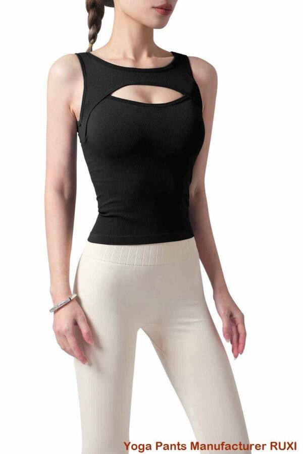Kurzes Gym Top für Damen Workout Fitness Top Ruxi ch2458