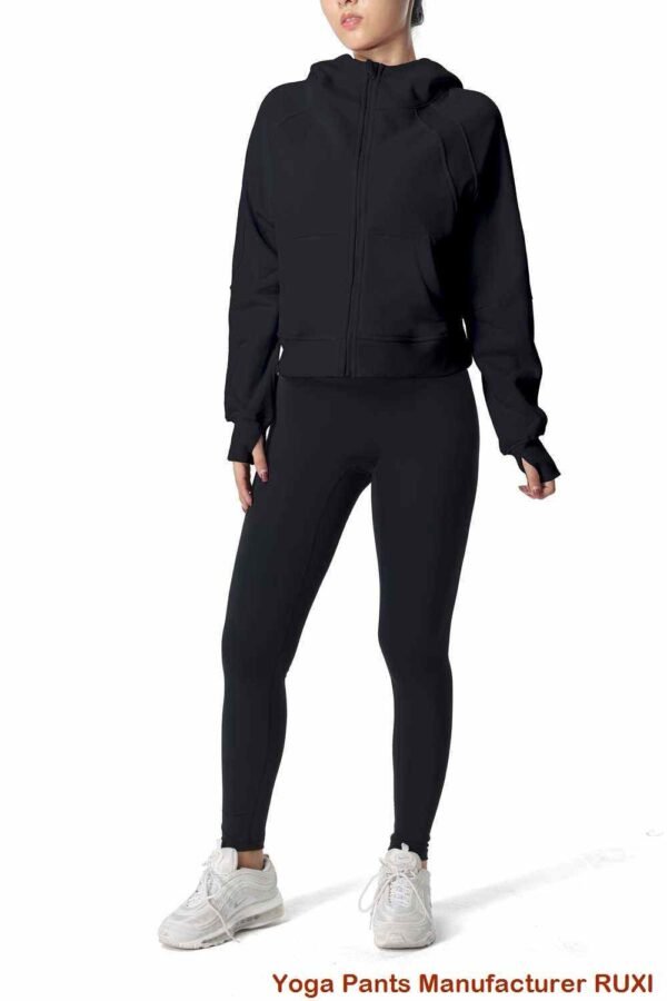 Olivgrüne Yogahose stilvoll und bequem Ruxi ch395