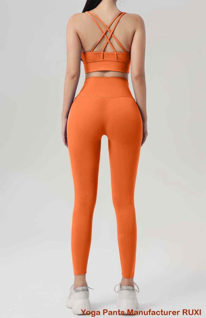 hellbraune Yoga-Shorts Ruxi ch3547