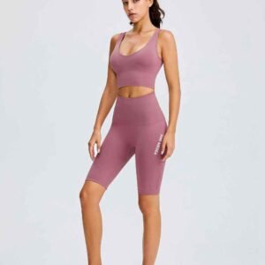 Neckholder Gymnastikweste für Damen sportliches Tanktop
