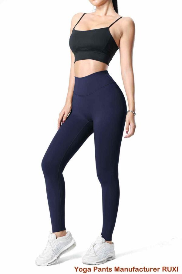 Lila Yogahose für Damen bequem und stilvoll Ruxi ch223