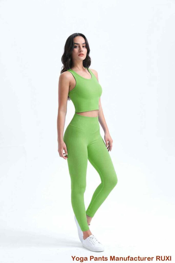 Schlagleggings mit hoher Taille für Damen Ruxi ch526