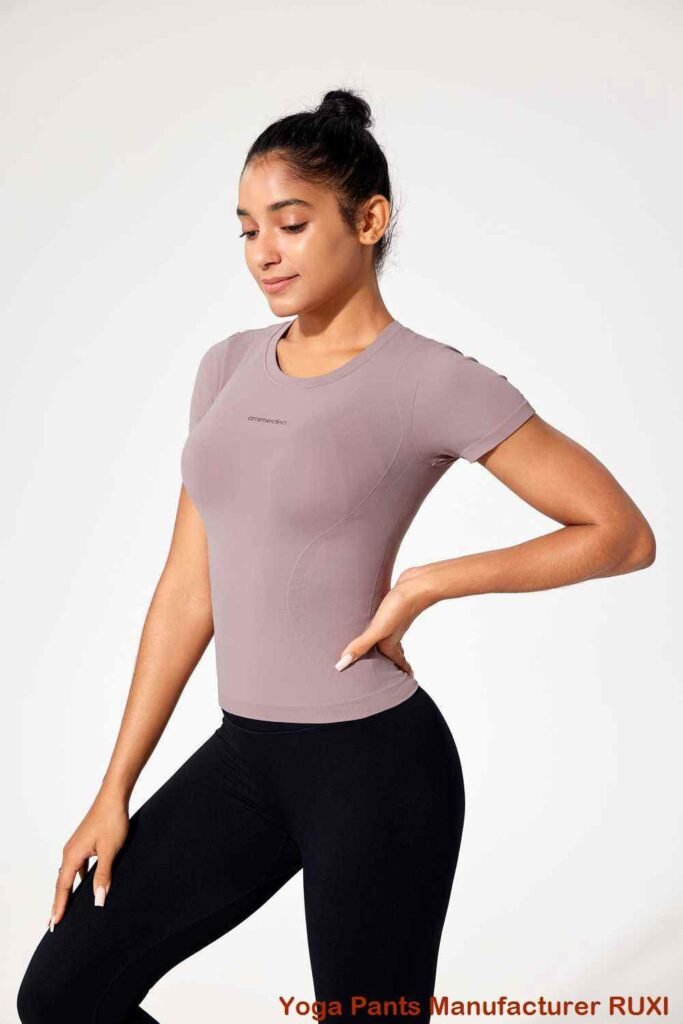 5 Zoll Yoga Shorts für Frauen Hohe Taille Atmungsaktiv