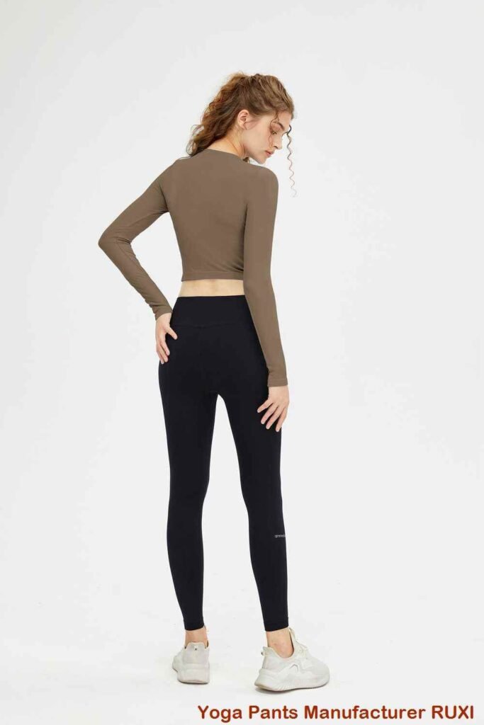 High Rise Gym Shorts für Frauen Bequem Stilvoll Ruxi