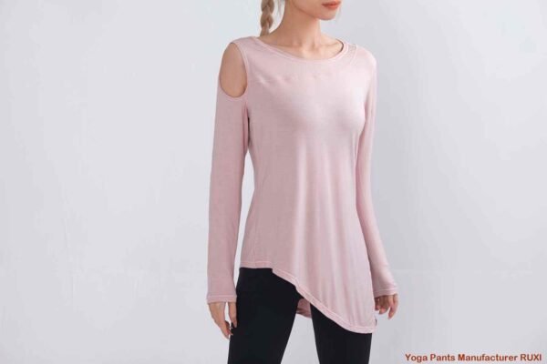 Damen Yoga Shirts Stilvolle Bequeme Activewear Ruxi ch893