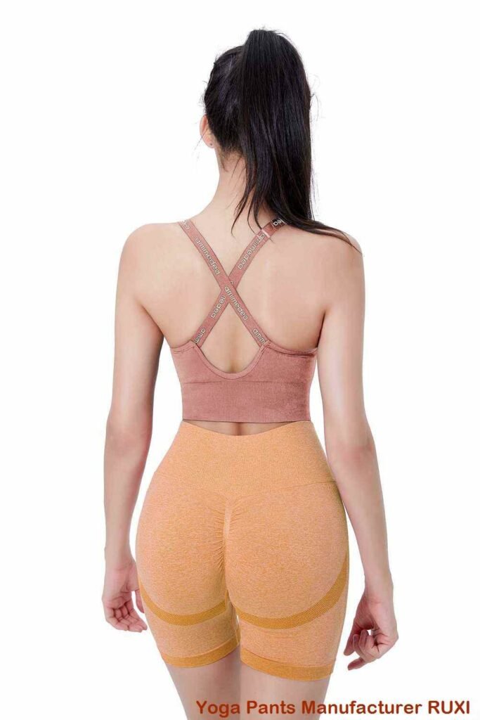 Yogahose mit hoher Taille und weitem Bein für Damen Ruxi