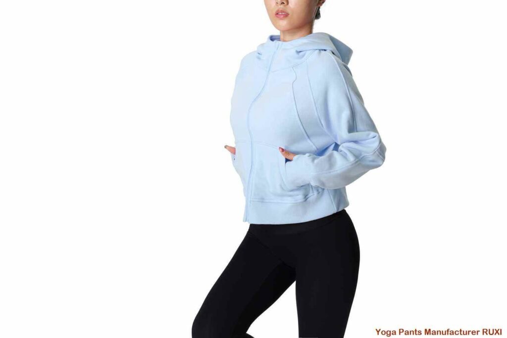 Damen Yoga Caprihose Bequem Dehnbar Ruxi ch618